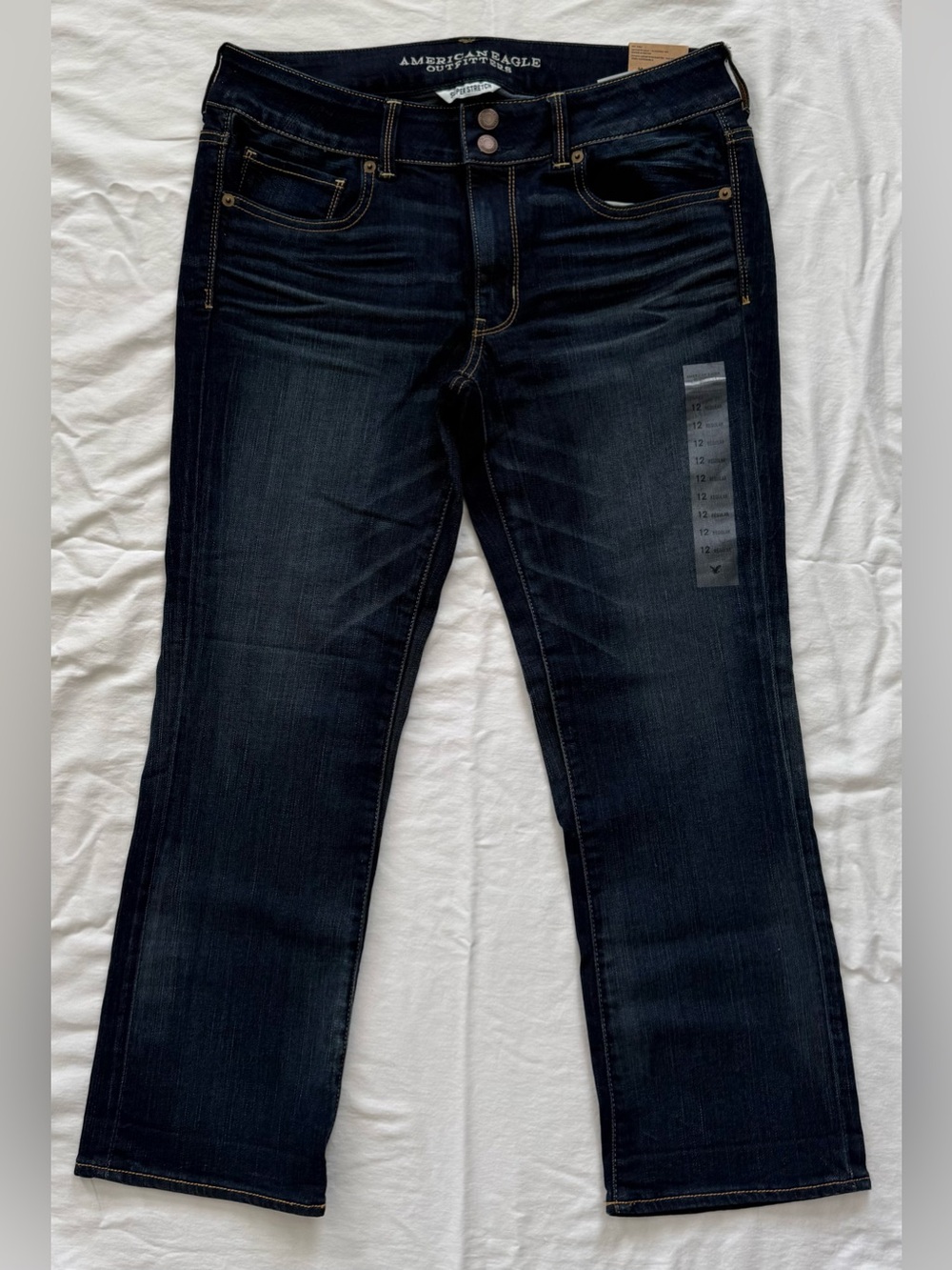 NWT American Eagle Artist Crop Jeans Women’s Size 12 Regular